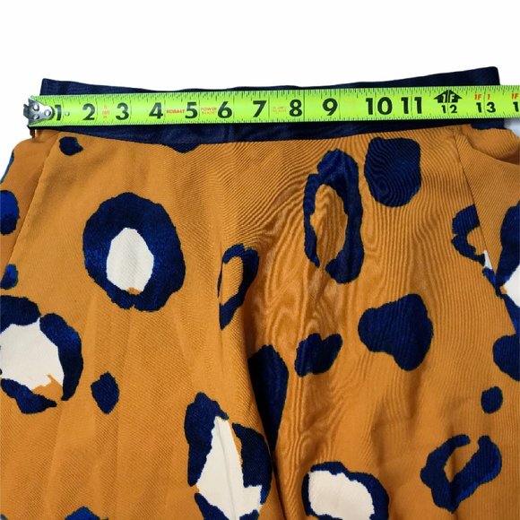 Women's Skirt Philip Lim Target Orange Blue 6 - Picture 6 of 12
